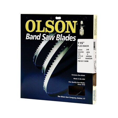 Olson BNDSAW BLD 3/8""X115""FLEX FB19115DB